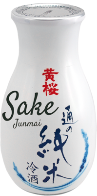KIZAKURA Sake, Junmai, 15% vol, Poliergrad 70% 180ml