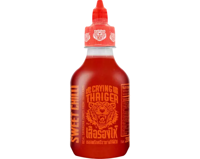 CRYING THAIGER Sriracha-Chilisauce – Süße Chilisauce 200ml