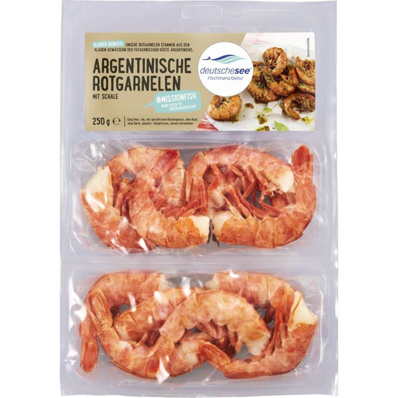 Argentinische Rotgarnelen Easy Peel 300g