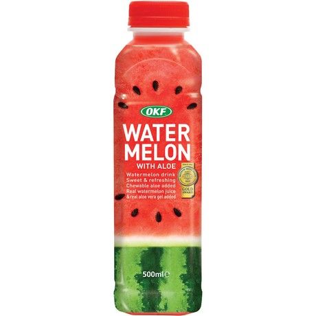 OKF Wassermelonen-Getränk mit Aloe 500ml