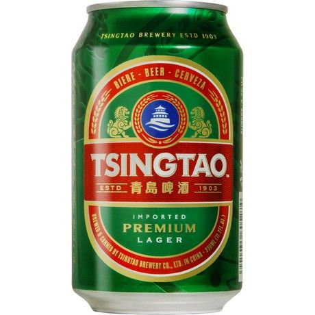 TSINGTAO Bier 4,7% Alc. - Plato 10,8 330ml