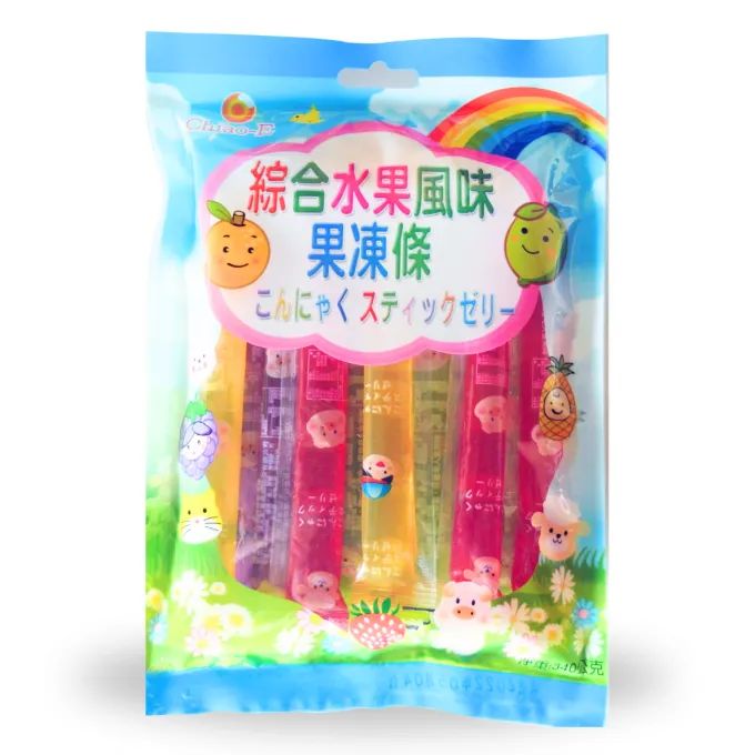 ChiaoE Fruit Jelly Straw Assorted 340g