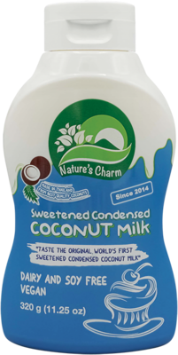 NATURES CHARM Kokosnussmilch, eingedickt und gesüßt 320g