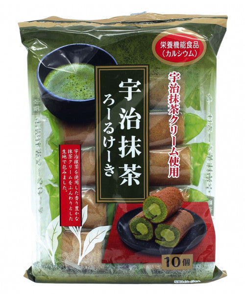 YAMAUCHI Mini Rollkuchen Matcha 170g