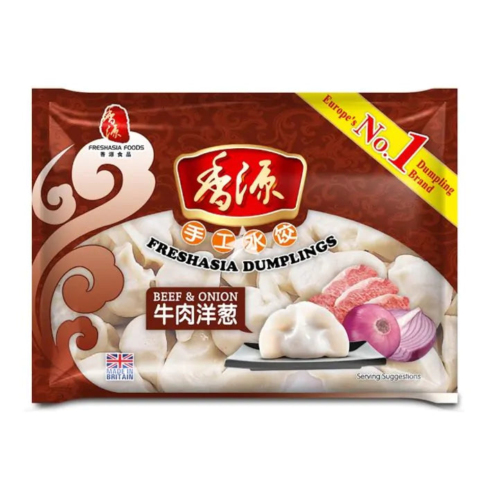 FRESH ASIA Dumplings Rind & Zwiebeln 400g