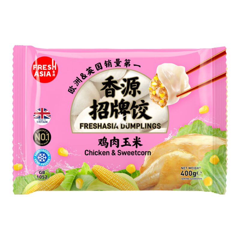 FRESH ASIA Jumbo Dumpling Chicken Mais 0.6kg