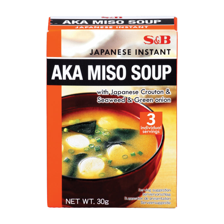 S&B Instant rote Miso Suppe 30g