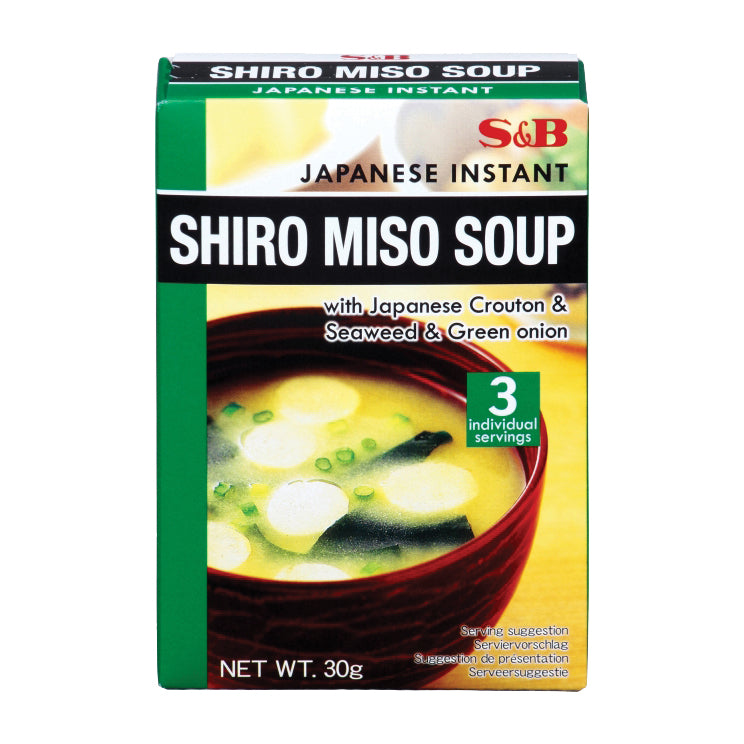 S&B Instant weiße Miso Suppe 30g