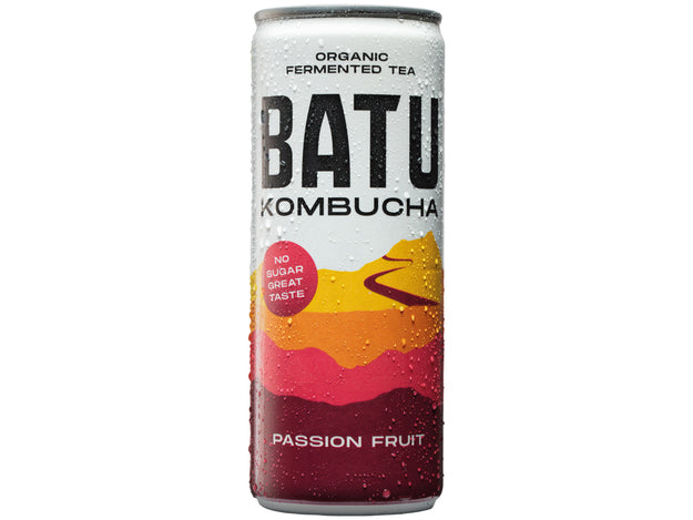 BATU Kombucha-Getränk Passions& Mango Bio 250ml