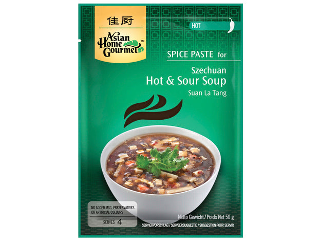 AHG Szechuan Scharf-Saure Suppenpaste 50g
