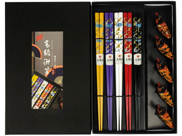 GOLDEN TURTLE Essstäbchen-Set Enten