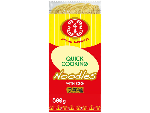 SPRING HAPPINESS Schnellkochnudeln mit Ei 500g