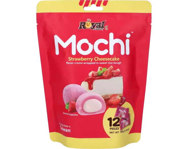 ROYAL FAMILY Mochi - Erdbeer-Käsekuchen 180g