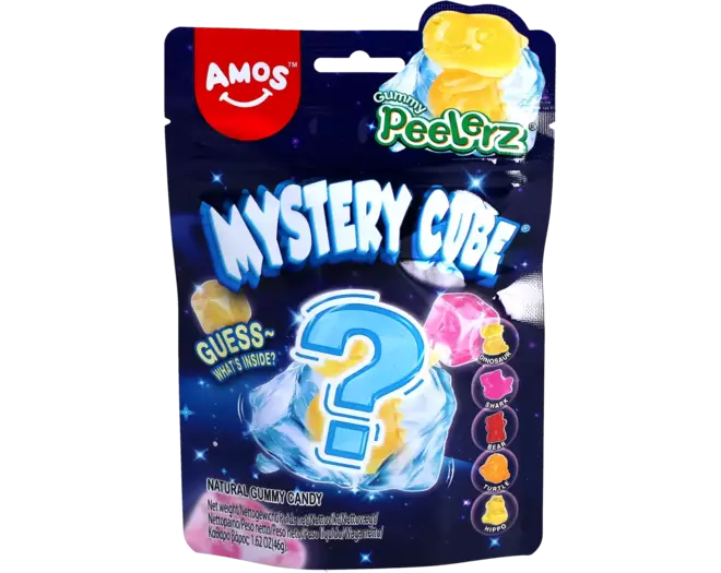 AMOS Peelerz Gummibärchen Mystery Cube 46g