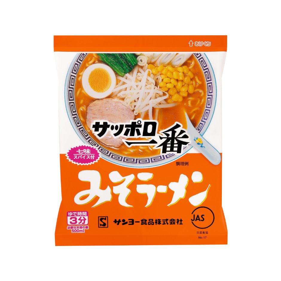 SAPPORO ICHIBAN Sapporo Ichiban Miso Ramen Fukuromen 100g