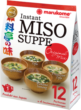 MARUKOME Miso-Suppenpaste, dunkel, Bonito 224g