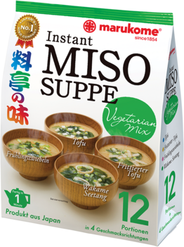MARUKOME Miso-Suppenpaste, Vegetarisch, dunkel 224g