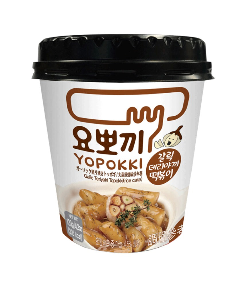 YOPOKKI Reiskuchen Cup Knoblauch 120g