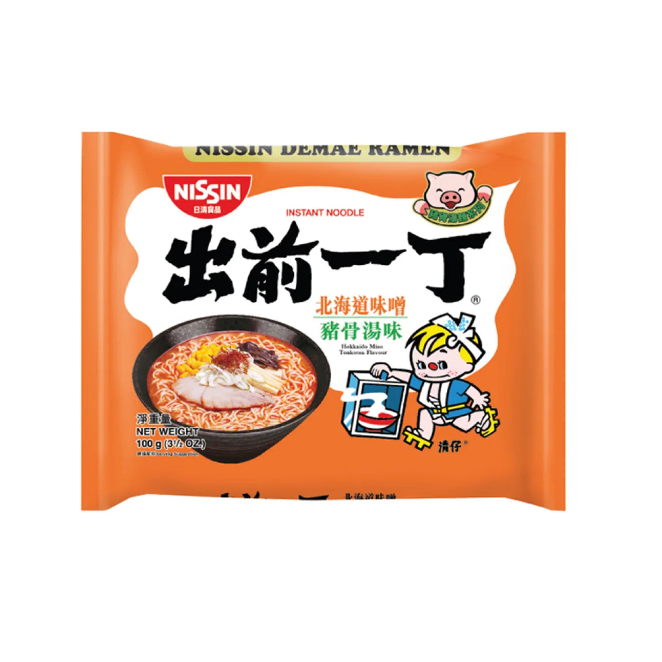 NISSIN Demea Ramen Tonkotsu Miso-Geschmack 100g
