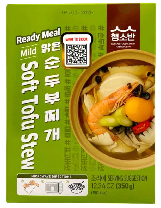 HEANGSOBAN Instant Meal Kit Tofu Suppe Mild 350g