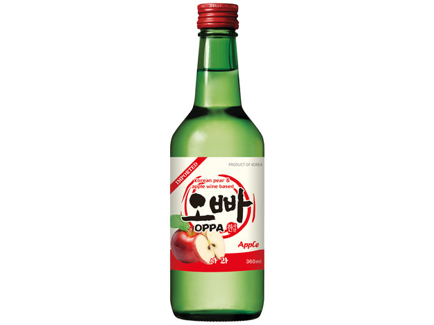 OPPA Apfel Soju Getränk 12% 360ml
