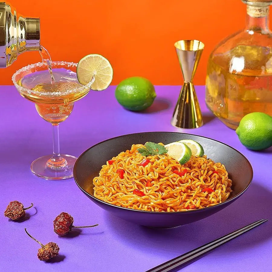 SAMYANG Buldak - Instant Nudeln Scharfes Huhn Habanero Limette 150g