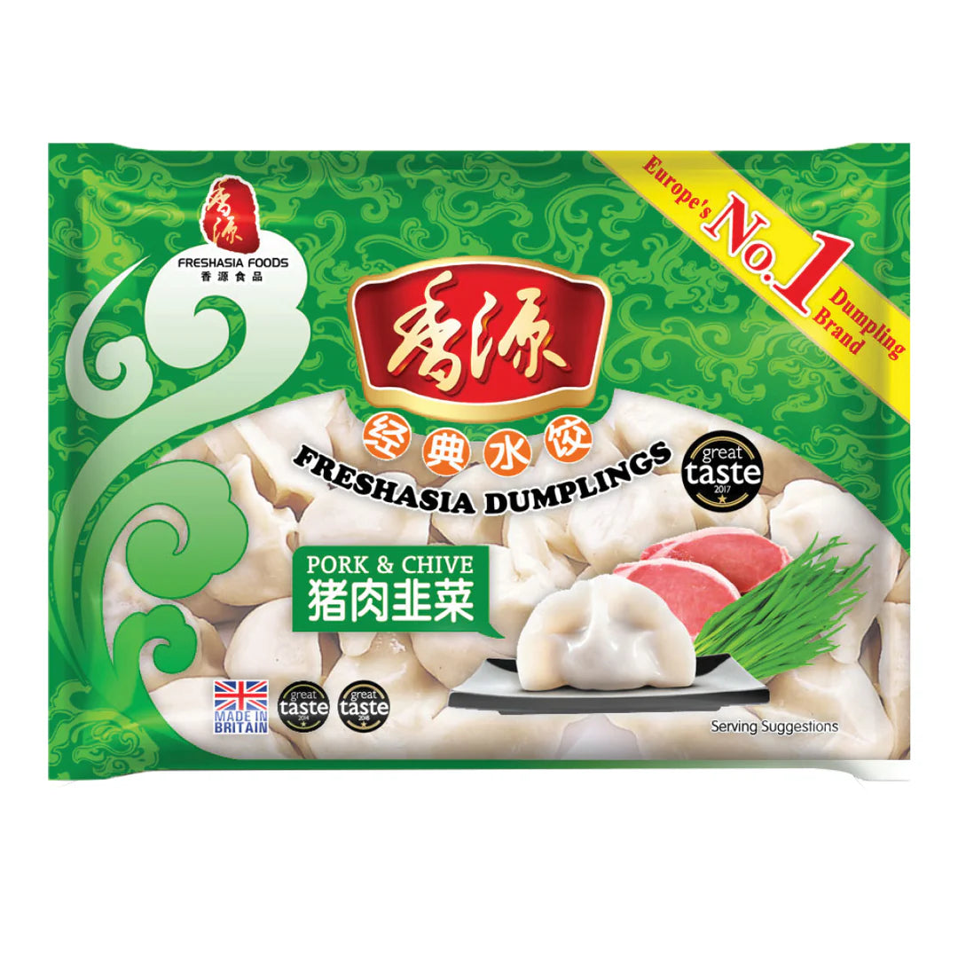 FRESH ASIA Dumplings Schweinefleisch & Schnittlauch 400g