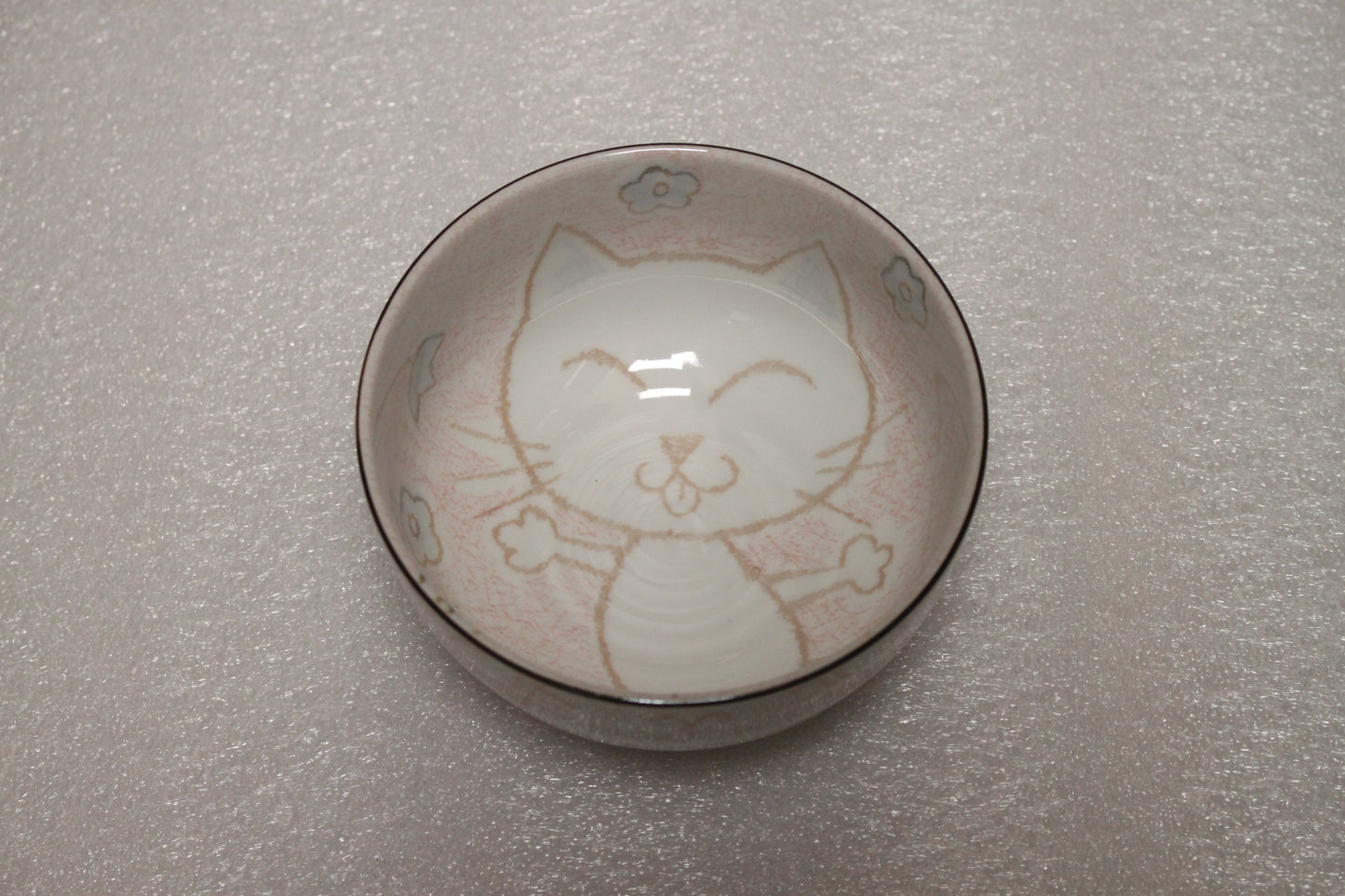 TOKYO DESIGN STUDIO Kawaii Schüssel, Reiskatze Rosa (400 ml)