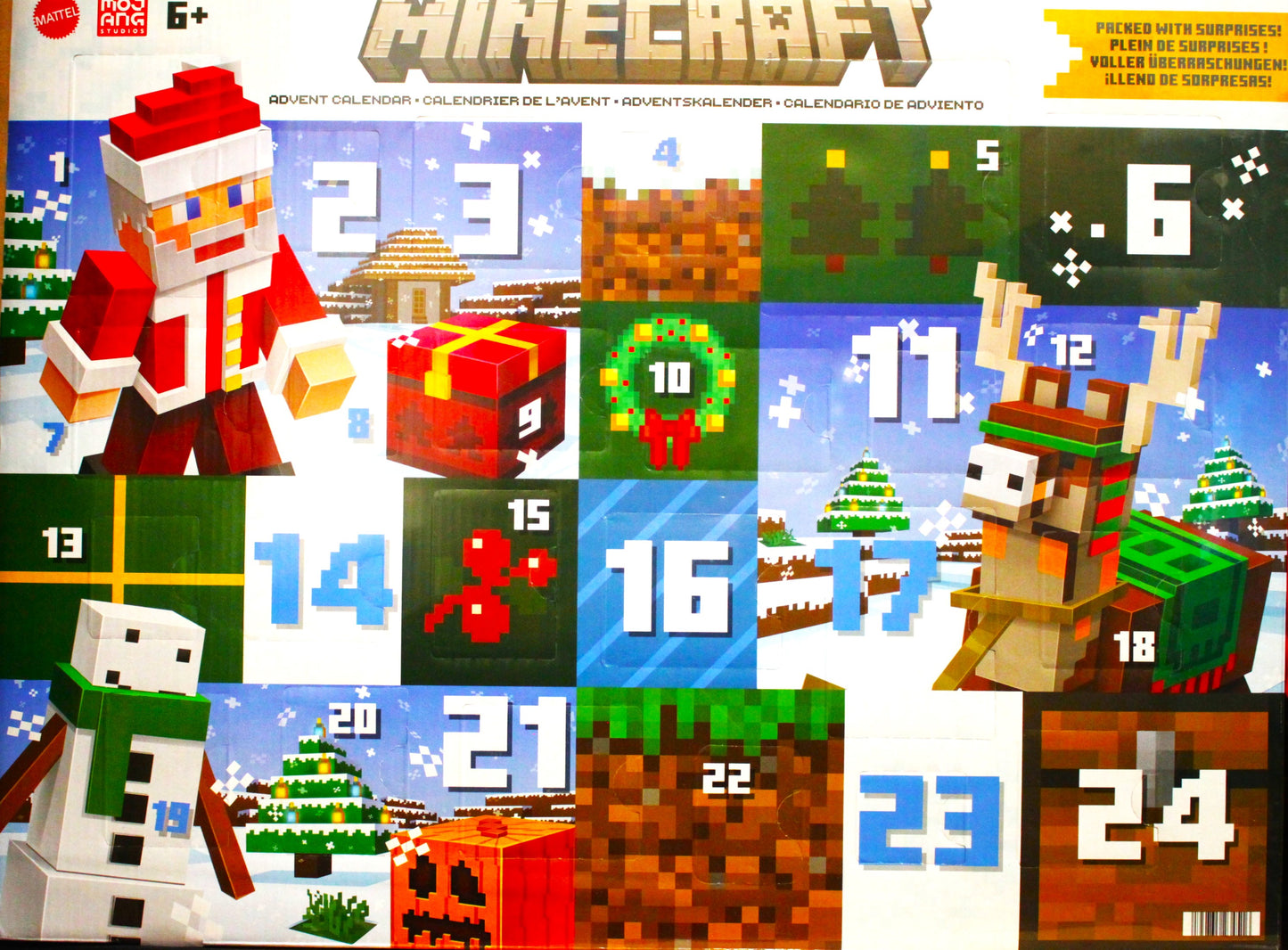 Minecraft Adventskalender 598g