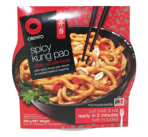 OBENTO Udon Nudel Cup Kung Pao 240g