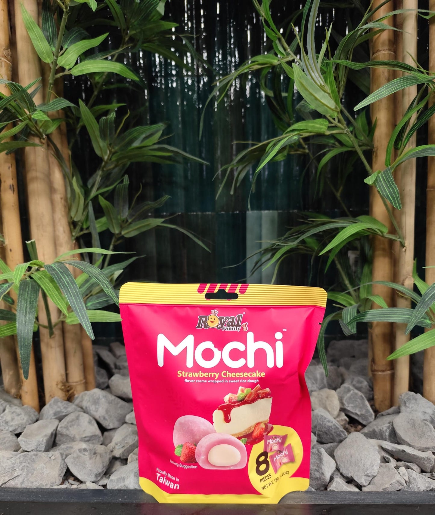 ROYAL FAMILY Mochi - Erdbeer-Käsekuchen 120g