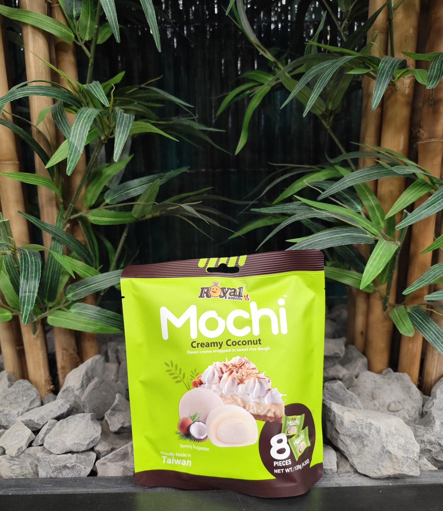 ROYAL FAMILY Mochi – Cremige Kokosnuss 120g