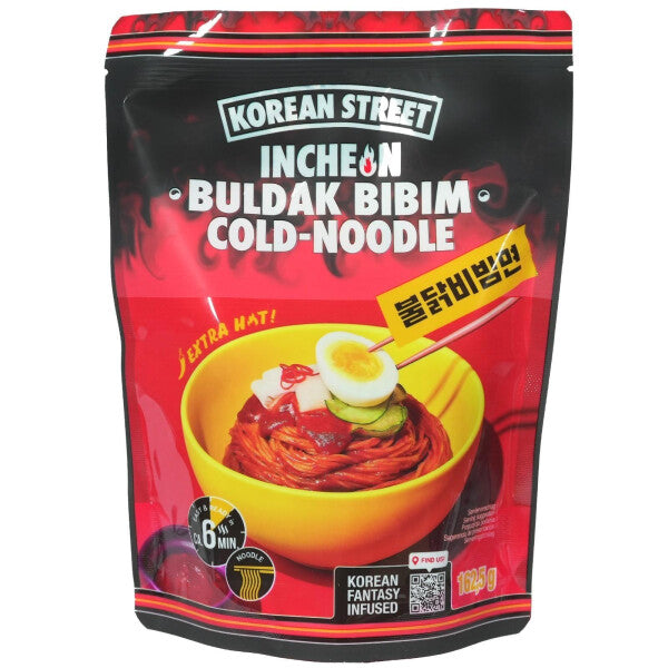 KOREAN STREET Incheon Buldak Bibim Cold-Noodle 163g