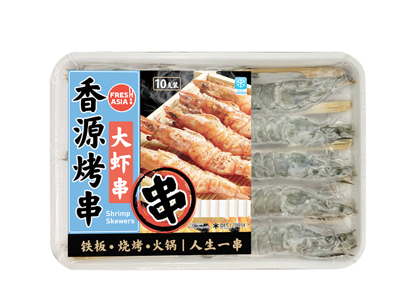 FRESH ASIA Garnelenspieße 250g
