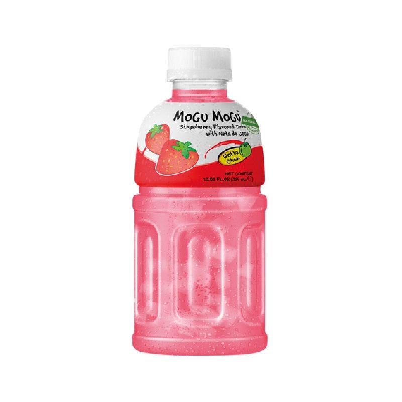 MOGU MOGU Erdbeergetränk mit Nata de Coco 320ml
