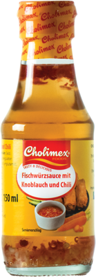 CHOLIMEX Fischsauce, mit Knoblauch und Chili 150ml