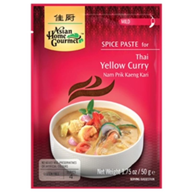 AHG Gelbes Thai Curry Würzpaste 50g