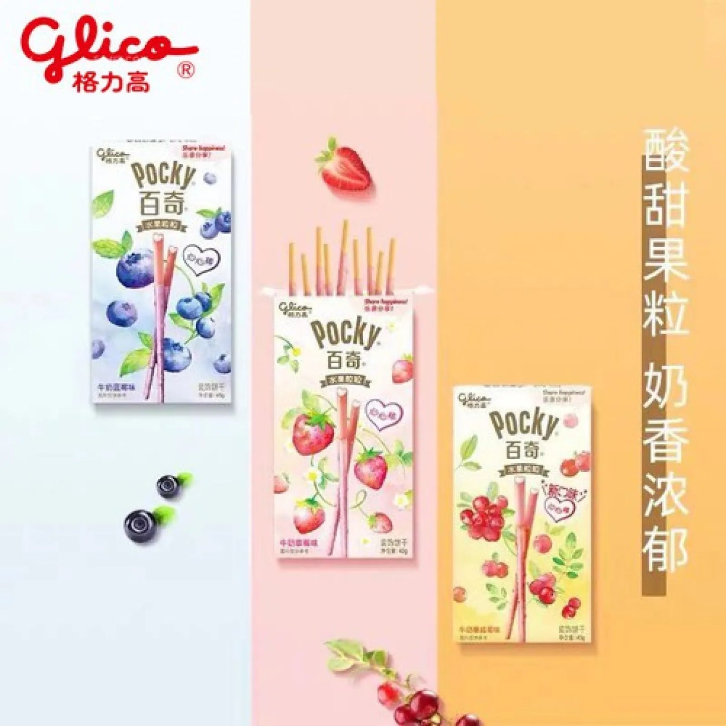 POCKY POCKY Cranberry Flavor 45g