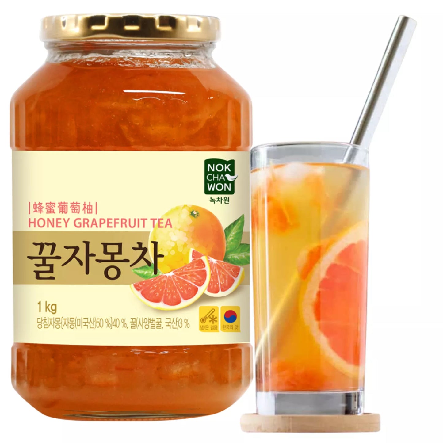 NOKCHAWON Honig-Grapefruit-Tee 1kg