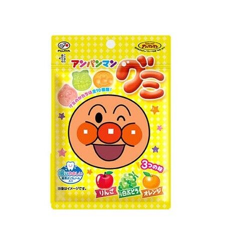 KORISU Anpanman Gumi (Apple, White Grape & Orange Gummy) 50g