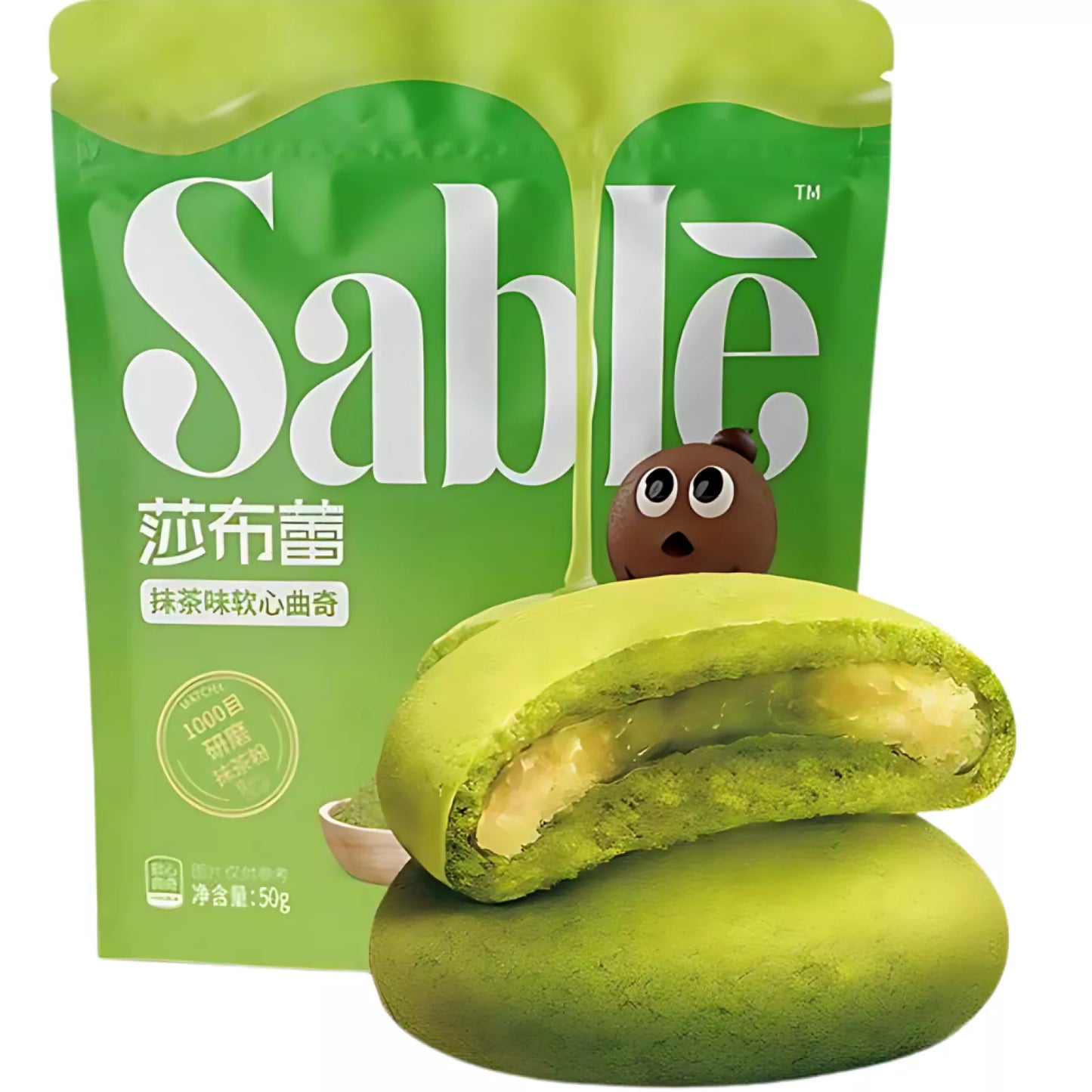 SABLE Weicher Matcha-Keks 50g