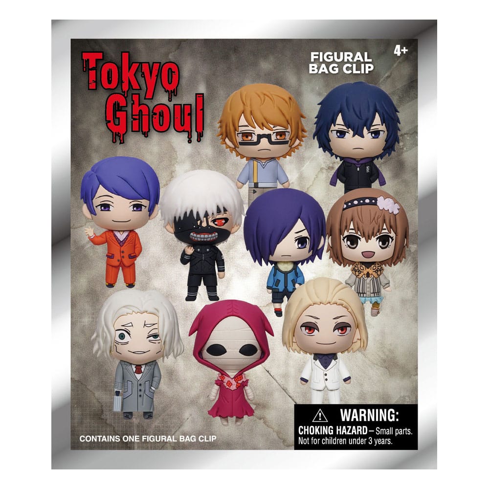 Tokyo Ghoul 3D PVC-Taschenanhänger Series