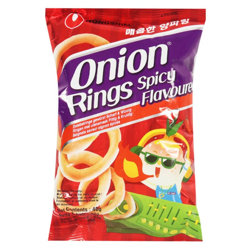 NONG SHIM Zwiebelringe Scharf 40g