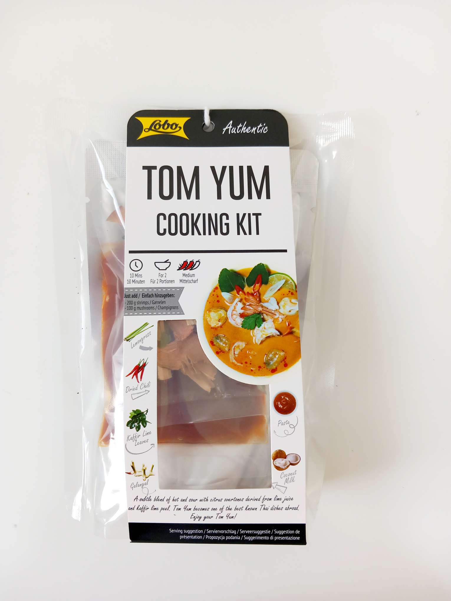Kochset Tom Yum Suppe