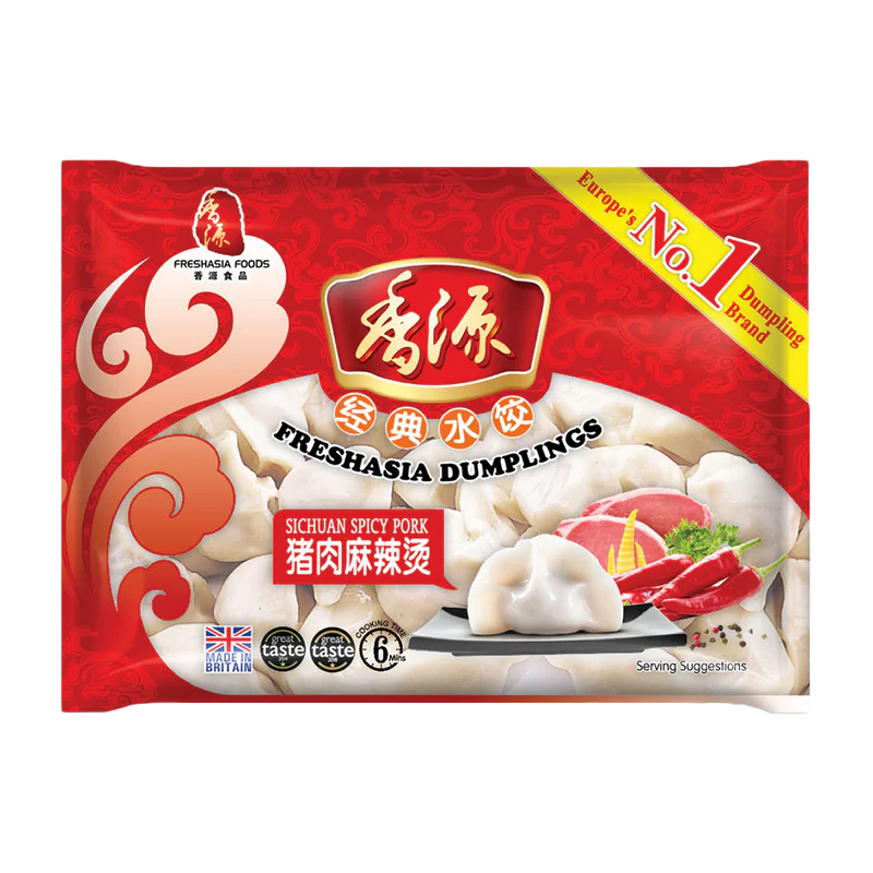 FRESH ASIA Dumplings Hot & Spicy Schwein 400g