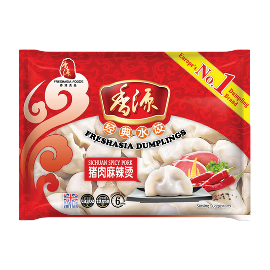 FRESH ASIA Dumplings Hot & Spicy Schwein 400g