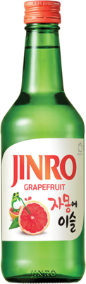 JINRO Soju, Chamisul Grapefruit, 13% vol 350ml