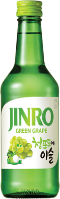 JINRO Soju, Chamisul Green Grape, 13% vol 350ml