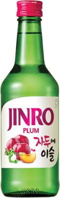 JINRO Soju, Chamisul Plum, 13% vol 350ml