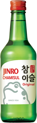 JINRO Soju, Chamisul Original, 20,1% vol 350ml